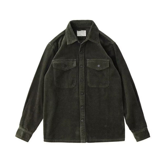 Camisa de Manga Larga para Hombre Primavera Otoño - Image 4