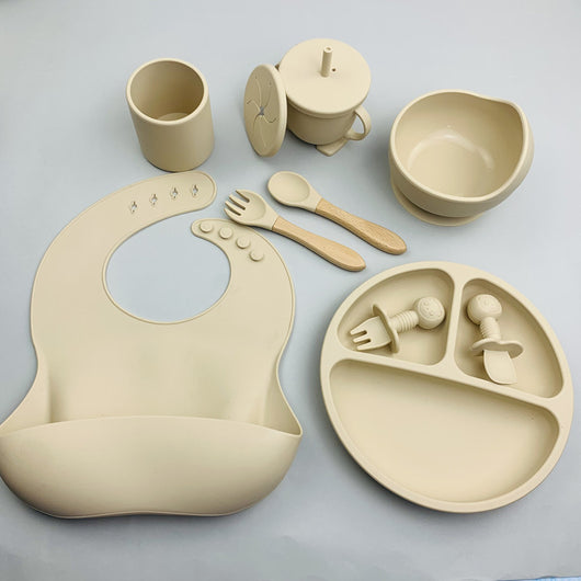 Set de Alimentación Complementaria con Ventosa y Tazón de Silicona - 9 Piezas - Image 10
