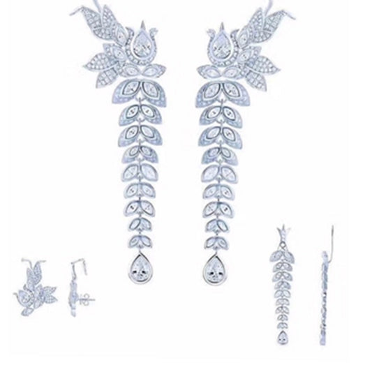 Aretes de Plata con Borlas Ajustables - Image 2