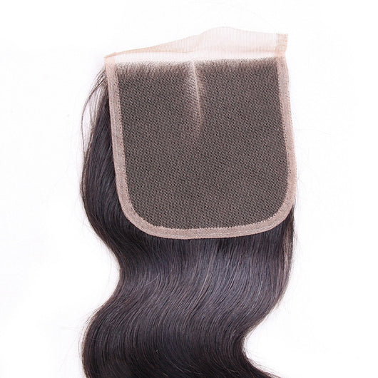 Cierre de Encaje 4x4 Onda Corporal Cabello Natural - Image 4