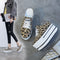 Zapatillas Canvas Casuales con Plataforma Interna para Mujer