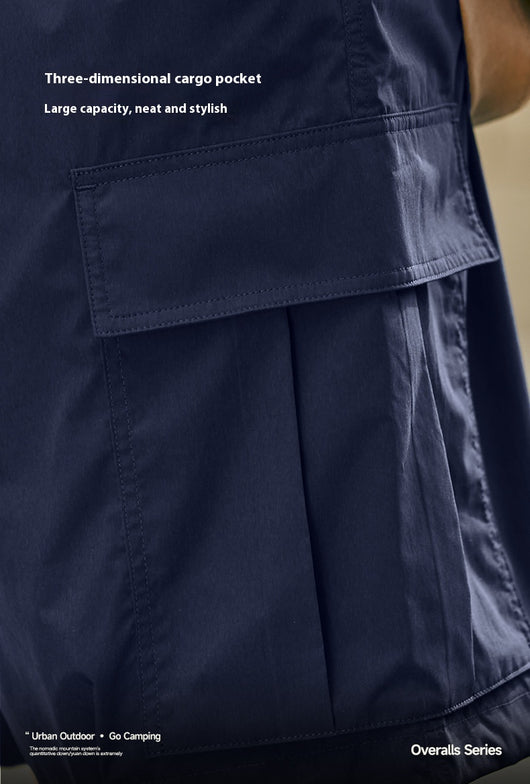 Pantalones Cortos de Trabajo 3D con Bolsillos - Diseño Holgado y Versátil - Image 14
