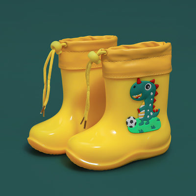 Botas de Lluvia Impermeables con Suela Blanda para Niños - Image 8