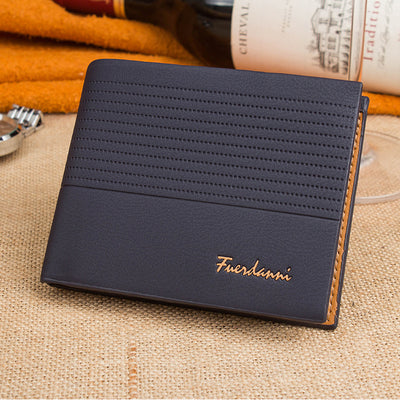 Billetera Horizontal Delgada para Hombre con Diseño Embosado - Image 10