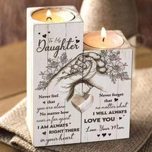 Candelabro Corazón Lacado con Ornamentos de Madera - Regalo de Pareja Navideño - Image 5