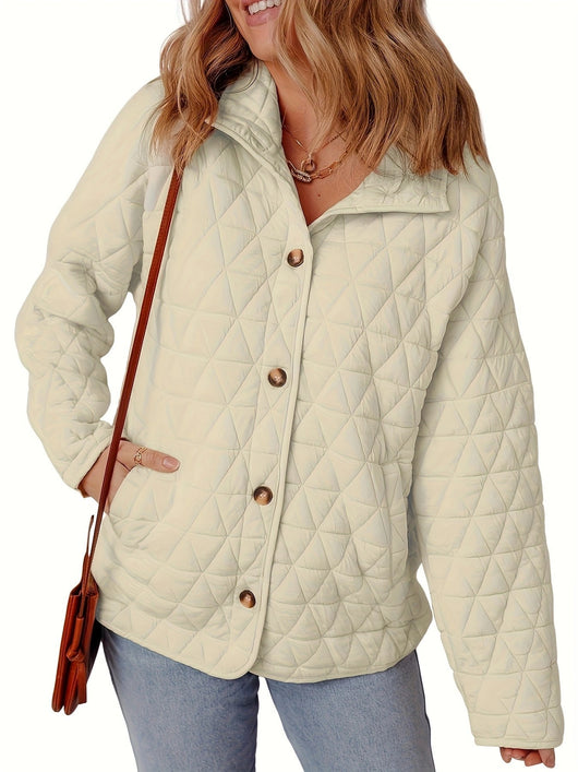 Abrigo de Algodón Liso para Mujer - Image 7