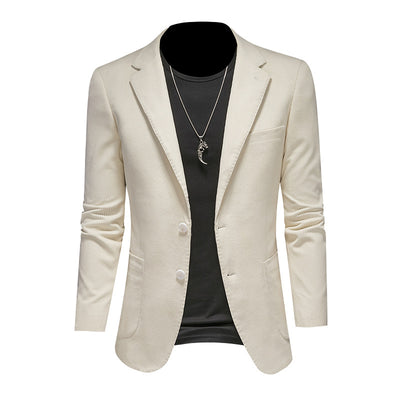 Blazer Casual de Pana Slim Fit para Hombre - Image 5