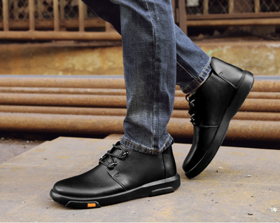 Zapatos Casuales de Cuero Nobuk para Hombre con Suela Flexible - Image 7