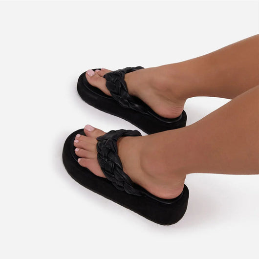 Sandalias Cómodas para Mujer con Punta Redonda - Image 4