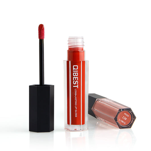 Brillo Labial Hexagonal QIBEST - Acabado Espejo Profesional - Image 34