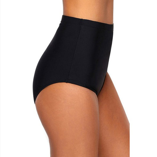 Bikini Cintura Alta Liso Anti-brillo - Image 8