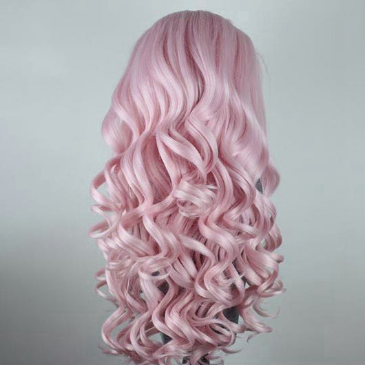 Peluca Frontal de Encaje Sintético Premium para Mujer - Image 4