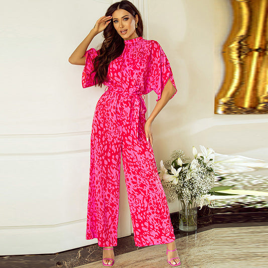 Jumpsuit Estampado Leopardo para Mujer - Diseño Moderno y Versátil