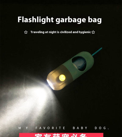 Dispensador de Bolsas para Desechos de Mascotas con Luz LED - Image 4