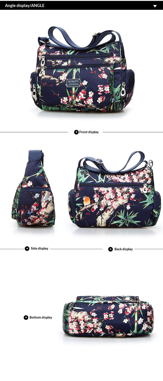 Bolsa Impresa para Mujer con Diseño de Paisaje y Flores Trendy - Image 26