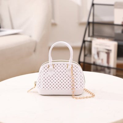 Bolso Transparente Estilo Coreano con Detalles Calados - Image 7