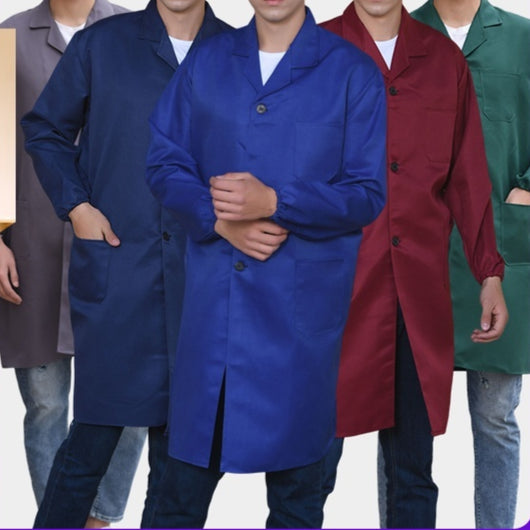 Uniforme Azul Profesional para Publicidad y Trabajo