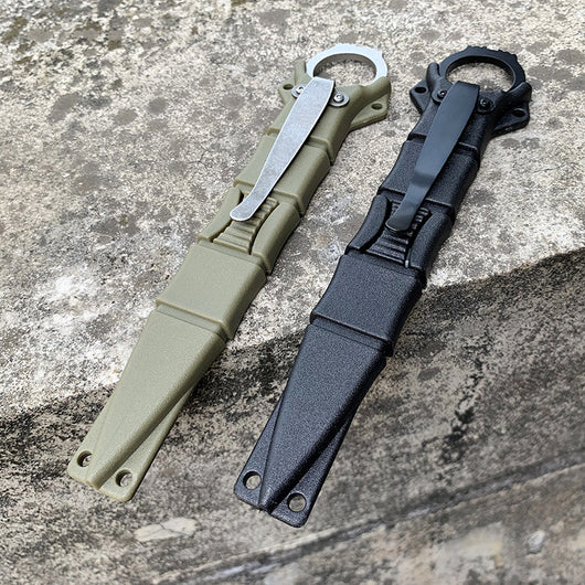 Cuchillo de Supervivencia Táctico de Hoja Recta - Defensa y Resistencia Extrema - Image 13
