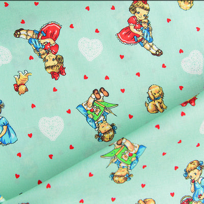 Tela de Algodón Estampada con Diseños Florales y Caricaturas - Image 31