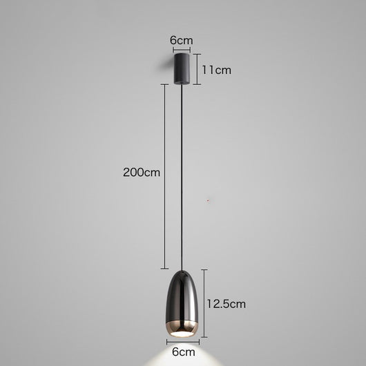 Lámpara Colgante LED Minimalista de Diseño Moderno para Dormitorio - Image 9