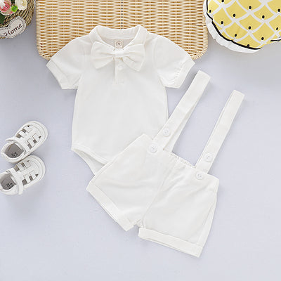 Tirantes para Niño Gris Azul Multicolor con Moño - Image 9