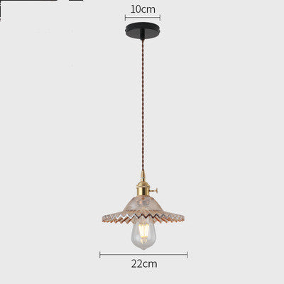 Lámpara Colgante Cristal Minimalista Estilo Shanghai Retro - Image 21