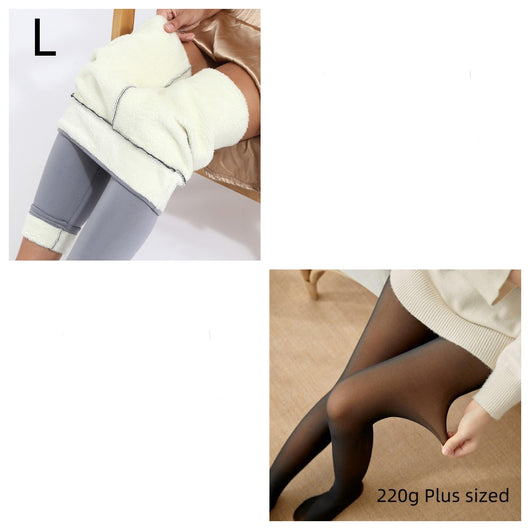 Leggings Térmicos de Cachemira Oversized para Otoño e Invierno - Image 11