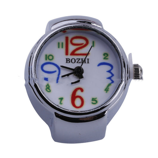 Reloj Anillo Digital Colorido de Moda con Pantalla Redonda - Image 5