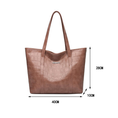 Bolso de Cuero Vintage de Gran Capacidad para Mujer - Image 28