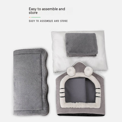 Casa para Perro Suave Desmontable y Lavable - Fácil de Armar - Image 8