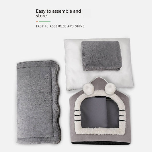 Casa para Perro Suave Desmontable y Lavable - Fácil de Armar - Image 8