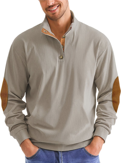 Suéter Casual de Cuello Alto para Hombre - Otoño e Invierno - Image 6