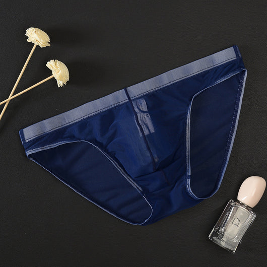 Calzoncillos Tipo Slip Transparentes de Malla Hombre Cintura Baja - Image 12