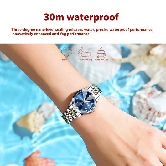 Reloj Inteligente Impermeable para Mujer con Doble Calendario - Image 3