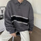 Polo Hoodie Combinado de Colores para Hombre