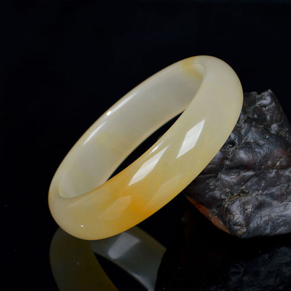 Pulsera de Jade Natural Luz para Mujer