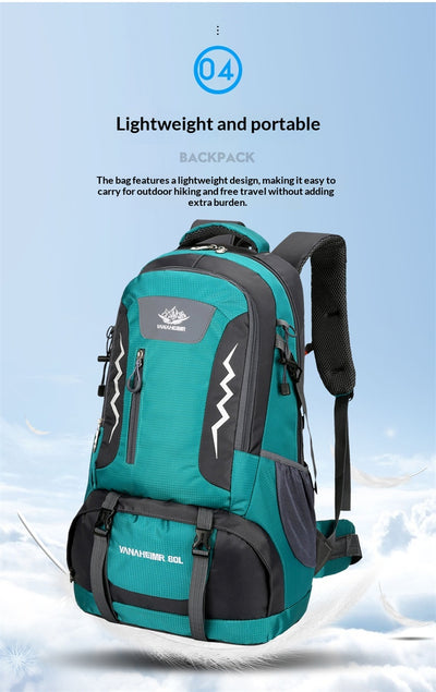 Mochila de Trekking de Gran Capacidad para Aventuras Outdoor - Image 19