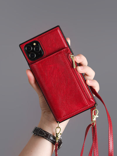 Cartera Cruzada Multifuncional con Compartimentos para Monedas, Tarjetas y Teléfono - Image 13