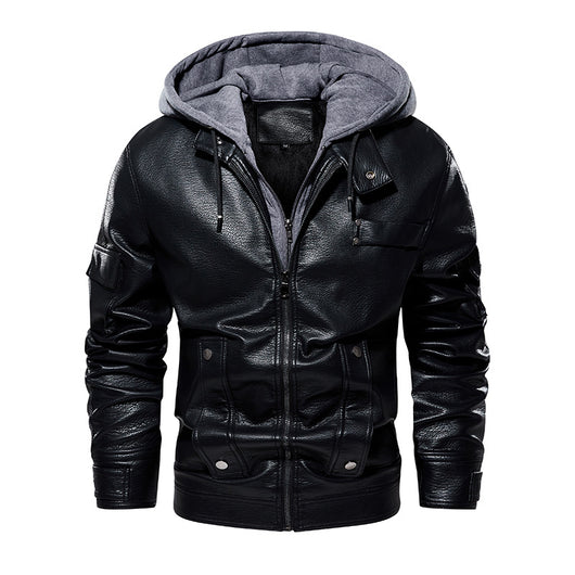 Abrigo de Cuero para Hombre Elegante y Cálido