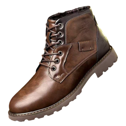 Botas Martin Casual de Hombre Talla Grande con Cierre - Image 5
