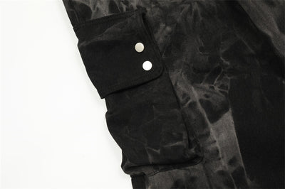 Pantalones Cargo Denim de Pierna Ancha para Hombre - Image 18