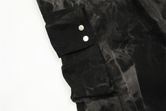 Pantalones Cargo Denim de Pierna Ancha para Hombre - Image 18