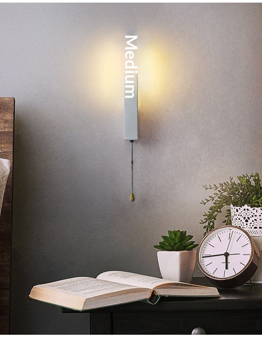 Aplique Minimalista Blanco y Negro para Pasillos y Espacios Modernos - Image 12