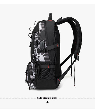 Mochila de Senderismo Impermeable Oxford - Resistente y Versátil - Image 27