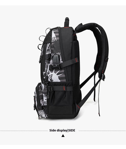 Mochila de Senderismo Impermeable Oxford - Resistente y Versátil - Image 27