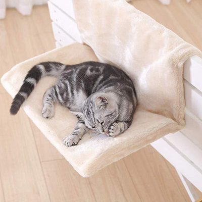 Cama Hamaca para Gatos con Marco de Hierro y Soporte para Radiador - Image 6
