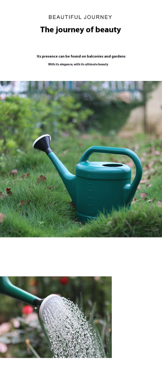 Regadera Dual de 10L con Boquilla Larga - Plástico Resistente para Jardín - Image 18