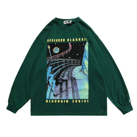 Playera Urbana con Estampado en Relieve - Diseño Callejero Único