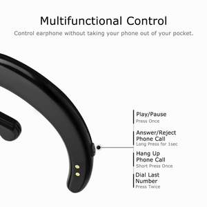 Auriculares de Conducción Ósea Bluetooth 5.0 Profesionales con Estuche de Carga - Image 3