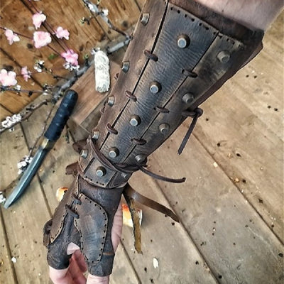 Guantes de Boxeo con Refuerzo de Remaches en Cuero - Image 3